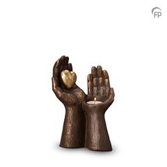 Sierurn GK klein "Handen met Hart"(Waxine)