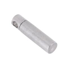 Hanger Cilinder zilver glanzend incl. collier